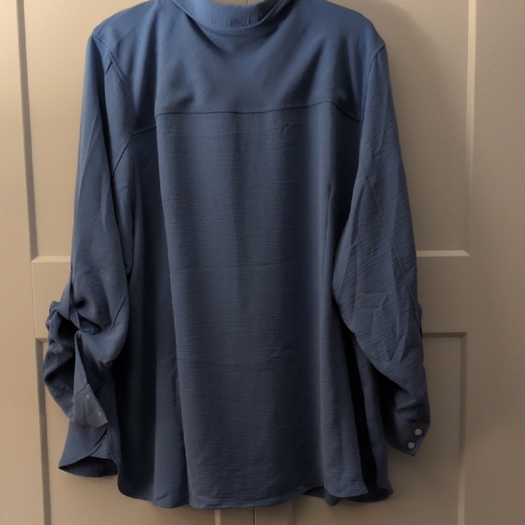 Tommy Hilfiger Blue Button-Up Shirt - Picture 7 of 13